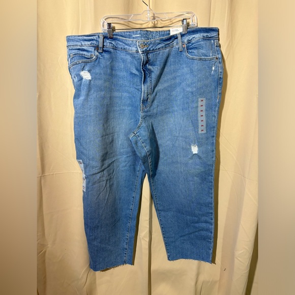 NWT Old Navy OG High Rise Straight Jeans - Picture 2 of 12